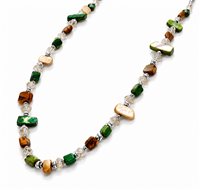 Halskette Manu Bracelets and More Dame in Aluminium Cristallo KRICOCHL02-TC